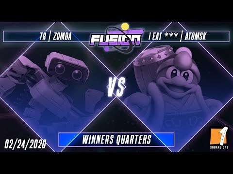 Fusion #12 - TR | Zomba (ROB) Vs. Atomsk (King DDD/Banjo) - Winners Quarters - SSBU