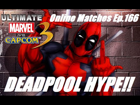 UMVC3 Online Matches Ep.166 - DEADPOOL HYPE!!