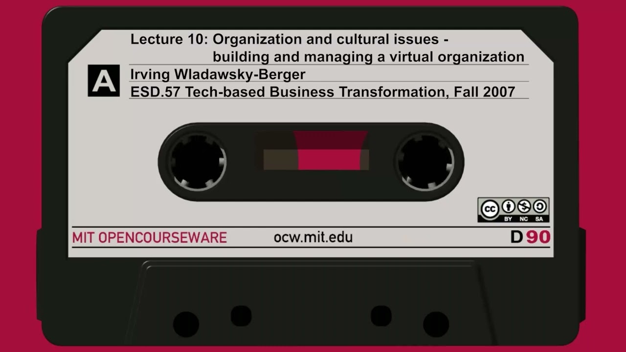 Organization and Cultural Issues: Building and Managing a Virtual Organization