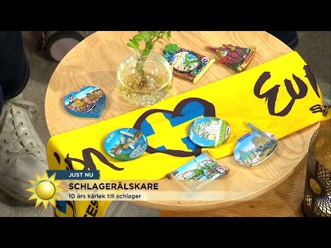 Äkta schlagerkärlek - Nyhetsmorgon (TV4)