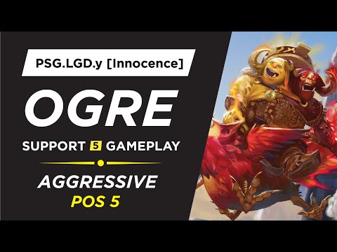 PSG.LGD.y [Innocence] - Ogre Magi - Aggressive playstyle - Dota 2