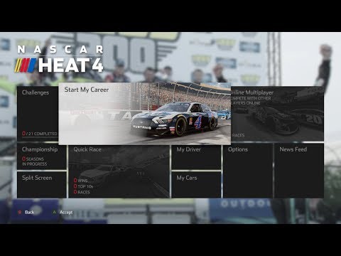 Everything You Need To Know On NASCAR HEAT 4 Career Mode