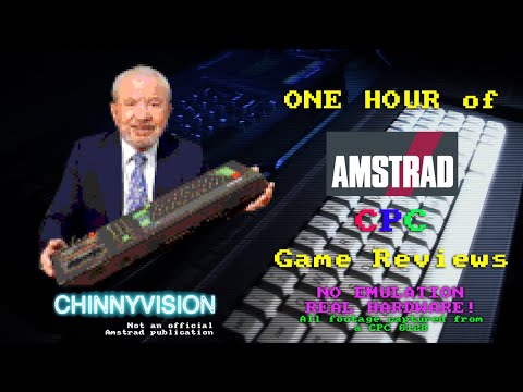 ChinnyVision - Ep 569 - An Hour Of Amstrad CPC Game Reviews
