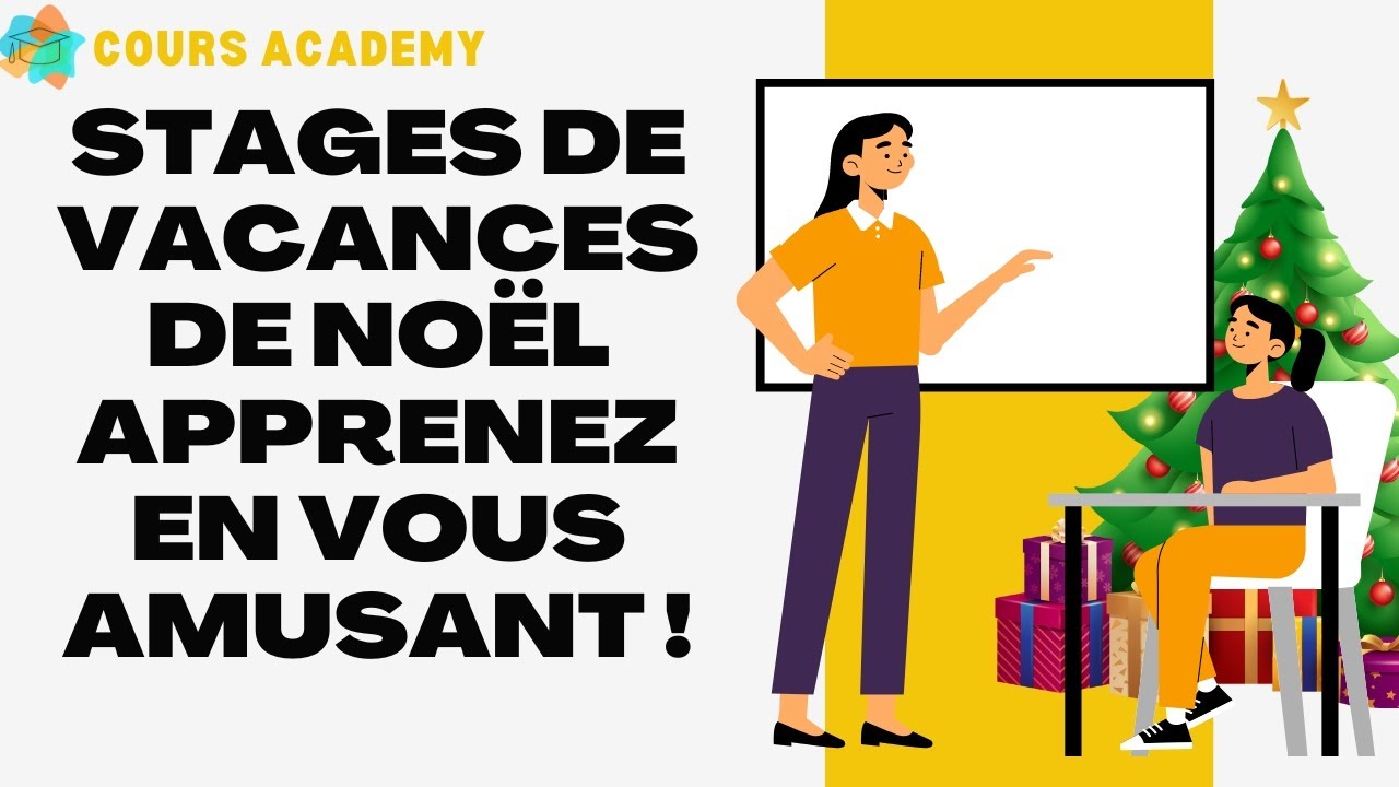<span>Stage de Noël à domicile</span> – Boostez la réussite scolaire pendant les fêtes