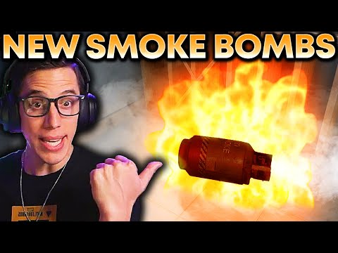 PUBG ADDED NEW SMOKE BOMBS | PUBG SQUAD 4K GAMEPLAY