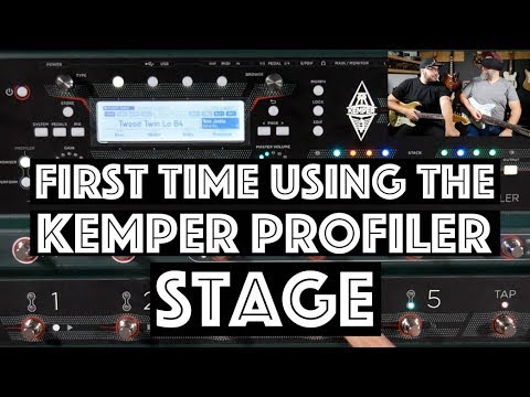 First Time Using the Kemper Profiler Stage