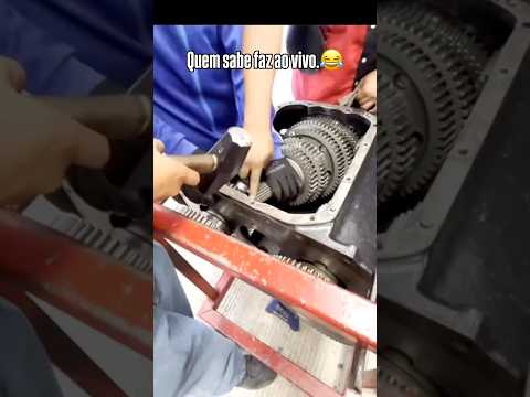 É assim que um bom mecânico monta…😱😂👨🏾‍🔧