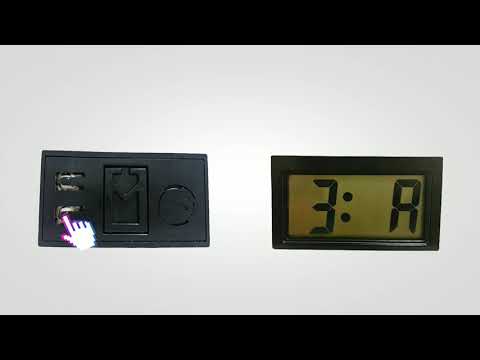 Betus Car Dashboard Clock - Setting Tutorial