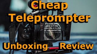 Parrot Teleprompter Unboxing and First look