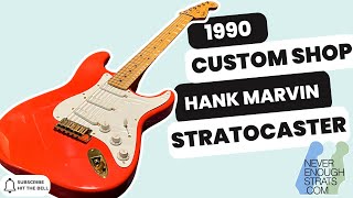 Video thumbnail for Fender Stratocaster Custom Shop Hank Marvin Signature 1990 Fiesta Red by Never Enough Strats + Teles