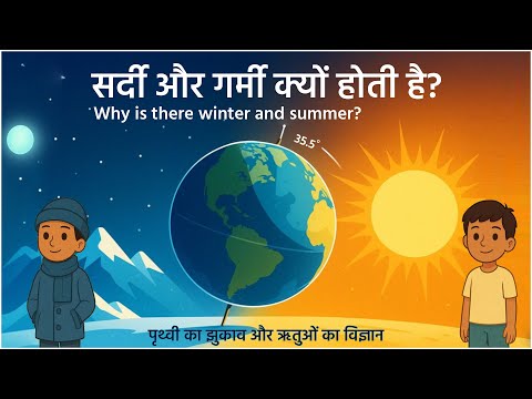 सर्दी और गर्मी क्यों होती है?
