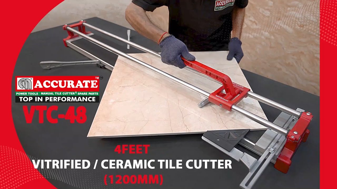 Only 4 feet manual tile cutter in India which comes with best in class reliability