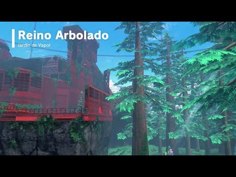 Super Mario Odyssey | Reino Arbolado - Reino Cúmulo