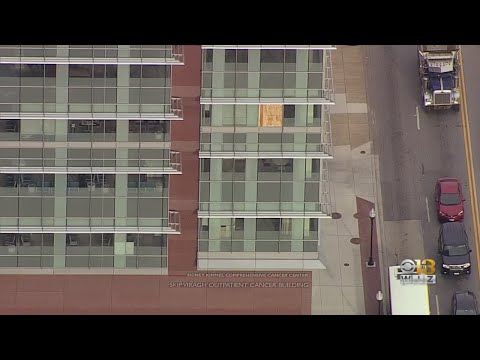 Thursday Morning Shooting Shatters Window At Johns Hopkins Hospital