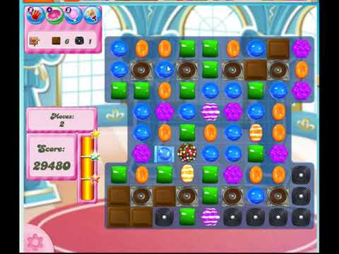 Candy Crush Saga Level 2744 no boosters