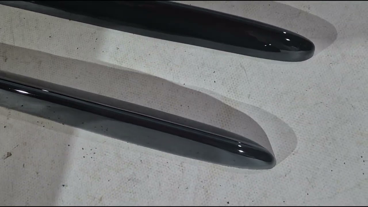 Боковые Пороги DPT V-2 (Черный Глянец) Video 1