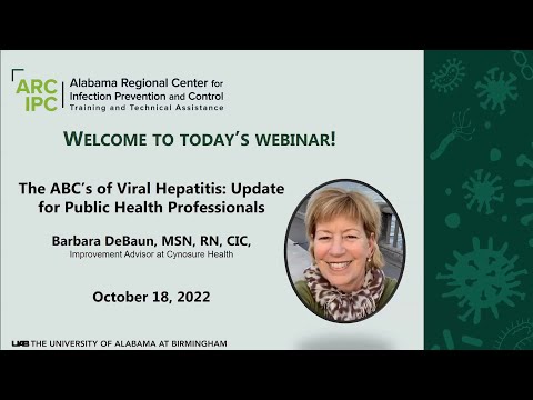 The ABC’s of Viral Hepatitis: update for public health professionals | ARC IPC