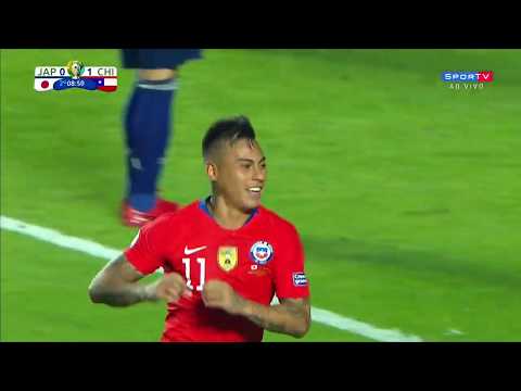 Japan 0-2 Chile Gol de Eduardo Vargas - Copa América 2019