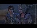 Clementine and Violet have a Talk /All Dialgoue Options/The Walking Dead: The Final Season