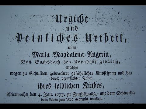 Helmut Baer Feuchtwangen Die letzte Hinrichtung