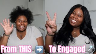 I Did My OWN Engagement Hair… and Didn’t Even Know It! 💍