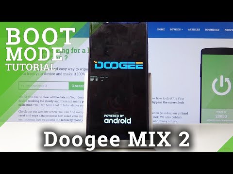 Boot Mode DOOGEE Mix 2 - How to Open & Use Bootloader