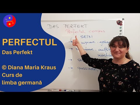 The Perfect with sein and haben | Training | Das Perfekt | German language course with Diana Mari...