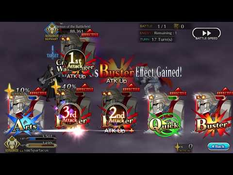 [FGO NA] Versus Hijikata ft. Spartacus