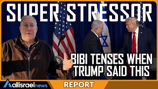 WHAT DID TRUMP SAY that caused Bibi to cringe?