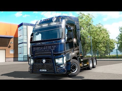 Euro Truck Simulator 2 - Renault Range T Tuning Mod - Test Drive Thursday #236