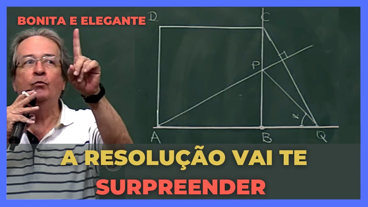 VOCÊ CONSEGUE RESOLVER ESSE PROBLEMA DE GEOMETRIA? - Eduardo Wagner