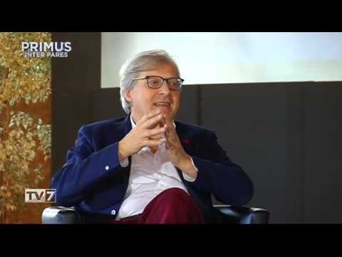 PRIMUS INTER PARES DEL 22/10/2016 - VITTORIO SGARBI E MATTEO CAVATTON (1 di 2)