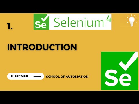 Selenium Basic Tutorial 1 Introduction What Is Selenium Java Selenium 4