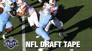 North Carolina EDGE Amari Gainer | 2024 NFL Draft Tape