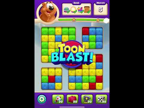 TOON BLAST Levels 2972 - 2978 [No Boosters]