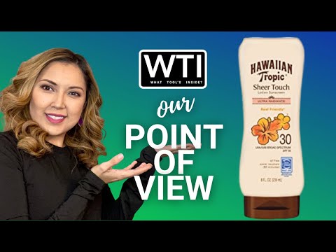 Hawaiian Tropic Sunscreen Lotion - WTI product video review