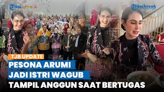 Pancarkan Aura Ibu Pejabat, Gaya Arumi Bachsin saat Bertugas Disorot, Anggun Pakai Batik