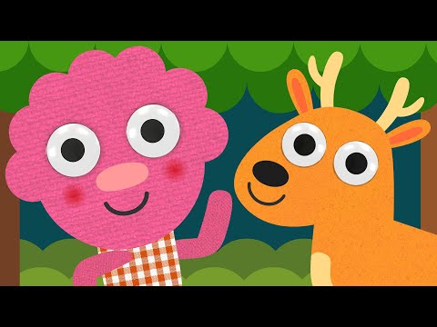 Walking In The Forest | Noodle & Pals | Songs For Children