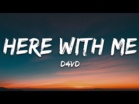 d4vd - Here With Me (Lyrics)