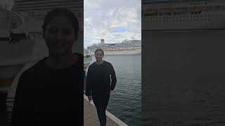 Ocean and big cruise Ship.#shorts #shortvideo #short #reels #reel #tiktok #instagram #ship #ocean