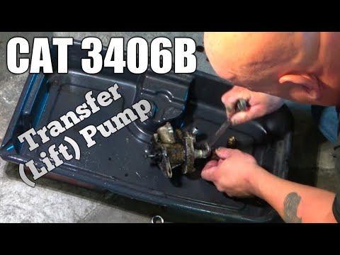 Caterpillar Fuel Transfer Pump Removal