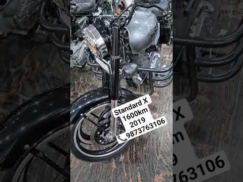 Standard X 1600km 2019🏍 Finance Pan India Used Bike Market  #bullet #shorts #viral #trending