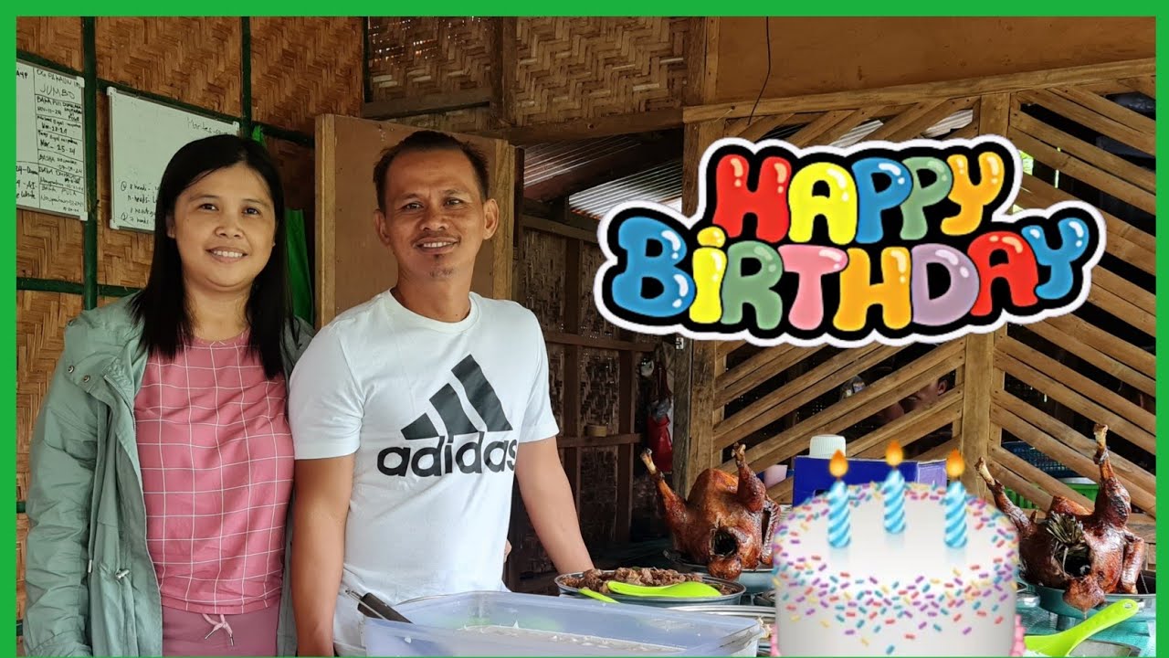 Simple Birthday Celebration(MrsKaprobinsya) Masayang Salo-Salo sa Kubo