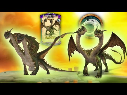 NEUER HIDEOUS ZIPPLEBACK (LIVE-ACTION) – Titan-Modus-Showcase für Max. Level 185 | Dragons: Rise ...