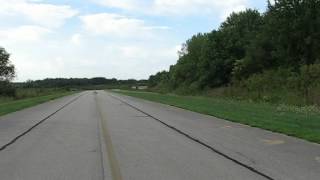 preview picture of video 'Last drive down the runway at Blue Ash airport.'