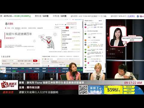 開市做功課｜K.Ho｜Joyee｜Athena｜Fiona｜2025年9月11日