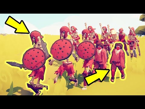 Necromancer vs all units in TABS! TABS