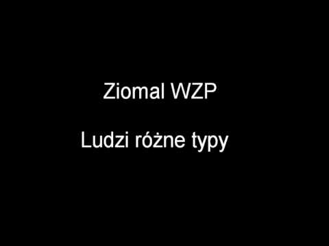 Ziomal WZP - Ludzi różne typy