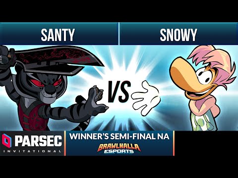 Santy vs Snowy - Winner's Semi-Final - Parsec Invitational 2021 - NA 1v1