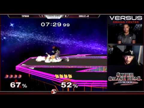 11/15/15 - Versus Melee Weekly - Losers Semis - Tipman (Ganondorf) vs Smilez =D (Fox)